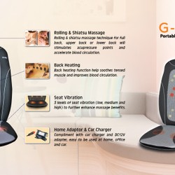 Đệm (ghế) massage Gintell G-Mobile ez 176698