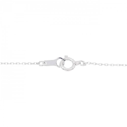 K18WG Solitaire Dây chuyền kim cương 0.10CT - Hàng hiệu Chính hãng 862189