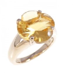 Nhẫn Citrine Vandome - Hàng hiệu Authentic