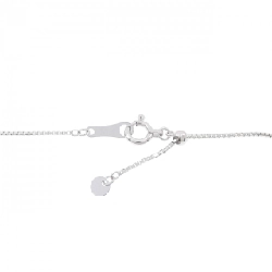 K18WG Dây chuyền kim cương 0.96CT - Hàng hiệu Chính hãng 862044