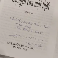 (Chữ ký tác giả) Chuyện của một thời (2 cuốn) - Trịnh Dưỡng 747953