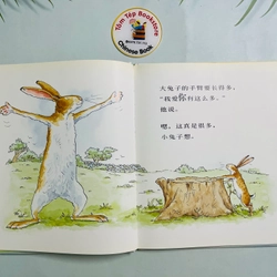 Sách kinh điển Guess how much I love you- tiếng Trung 553047