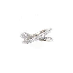 Nhẫn kim cương K18WG 0.15CT 671017