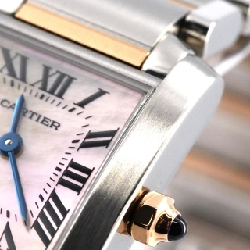 Cartier Tank Française SM PG kết hợp W51027Q4 SSxPG Quartz - Hàng hiệu Chính hãng 882162