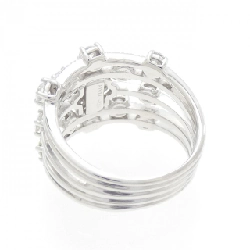 Nhẫn kim cương 750WG hoa 1.08CT 672749