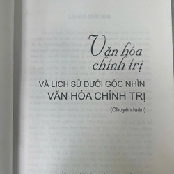VĂN HÓA CHÍNH TRỊ VÀ LỊCH SỬ DƯỚI GÓC NHÌN VĂN HÓA CHÍNH TRỊ 531156