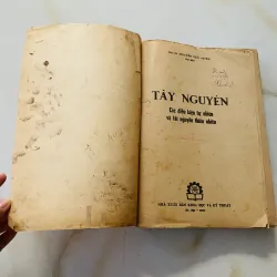Tây Nguyên các điều kiện tự nhiên và tài nguyên thiên nhiên (1985) 1011130