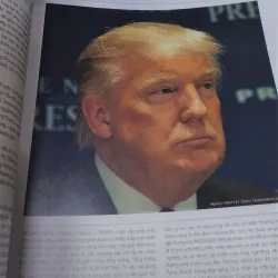 Sách - Hiểu về Trump - Ấn phẩm của TT kinh tế Châu Á - Thái Bình Dương - like new 932584
