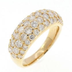 Nhẫn kim cương Pavé K18YG 1.50CT