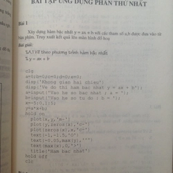 CƠ SỞ MATLAB & ỨNG DỤNG 495309