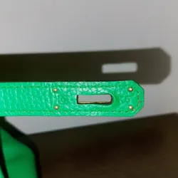 Túi xách Hermes da xanh lá cho nữ  598840