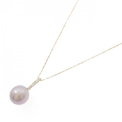 K18YG Vòng cổ ngọc trai nước ngọt 10.5mm - Hàng hiệu Chính hãng 857634