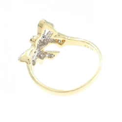 Nhẫn kim cương 750YG/750WG hình ruy băng 0.36CT - Hàng hiệu Chính hãng 849100