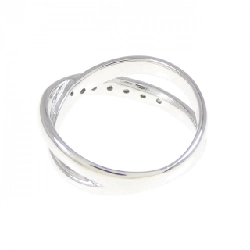 Nhẫn nhẫn hồng kim cương K18WG 0.10CT 672861