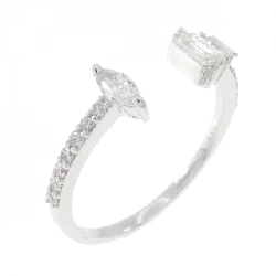 【Sản phẩm mới】Nhẫn kim cương K18WG 0.51CT