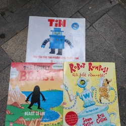 Combo 3 quyển Robot Rumpus, Tin và The lonely Beast
