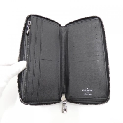 Ví Louis Vuitton Monogram Eclipse Zippy Wallet Vertikal M62295 621757