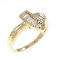 Nhẫn kim cương K18YG 0.25CT