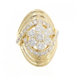 Nhẫn kim cương K18YG 2.01CT - Hàng hiệu Authentic 848587