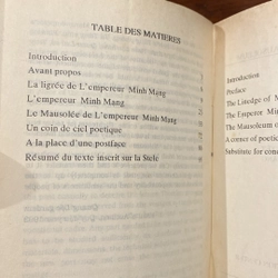 LE MAUSOLEE DE L'EMPEREUR MINH MẠNG (LĂNG VUA MINH MẠNG), TIẾNG PHÁP, XUẤT BẢN 1993 495565