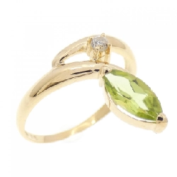 Nhẫn Peridot K18YG