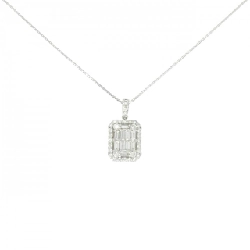 Dây chuyền kim cương PT900/PT850 0.50CT - Hàng hiệu Chính hãng