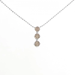 K18WG Dây chuyền kim cương 0.40CT - Hàng hiệu Chính hãng