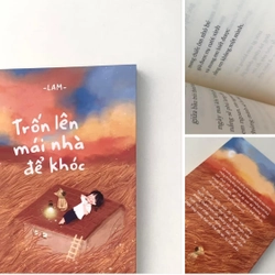 Sách- Trốn lên mái nhà để khóc  316035