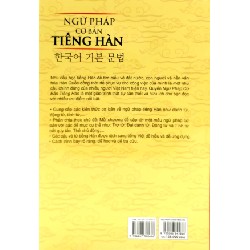 Ngữ Pháp Cơ Bản Tiếng Hàn - ThS. Lê Huy Khoa 58417