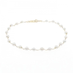 K10YG Vòng tay ngọc trai nước ngọt - Hàng hiệu Authentic 872761