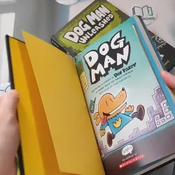 [MIỄN PHÍ BỌC SÁCH] Dog Man - Tập 1,2 - Dav Pilkey 990094