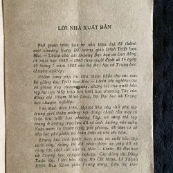 Mấy trào lưu triết học phương Tây- 1031464