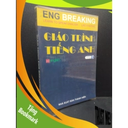 (TẶNG BOOKMARK) Giáo trình ENG Breaking - Giáo trình tiếng Anh 2018 mới 90% bẩn bìa RBK0905 giáo trình ngoại ngữ
