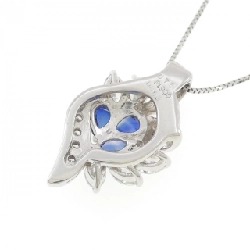 Dây chuyền Sapphire PT900/PT850 0.76CT - Hàng hiệu Chính hãng 857778