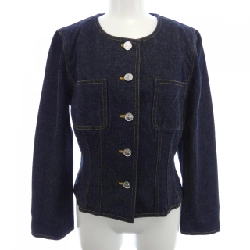 【Mã giảm giá】【Cổ điển】Áo khoác denim CHANEL