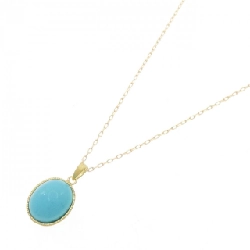 K18YG Mặt dây chuyền ngọc turquois 2.50CT - Hàng hiệu Chính hãng 865938