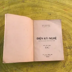 ĐIỆN KỸ NGHỆ ĐIỆN MỘT CHIỀU 1973- giáo sư Trần Thanh Nghĩa 790765