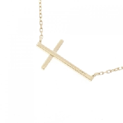 ジュエッテ K10YG クロス ネックレス - Hàng hiệu Authentic 842112