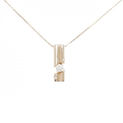 K18PG Dây chuyền kim cương 0.326CT - Hàng hiệu Authentic