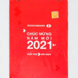 Cuốn lịch Bloc Ngân hàng Techcombank xưa (Năm 2021)