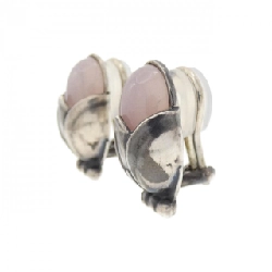 Khuyên tai Rose Quartz George Jensen - Hàng hiệu Authentic 844777