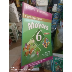 Movers 6 Student's book Mới 90% chưa viết Sách tự học tiếng Anh HCM2702