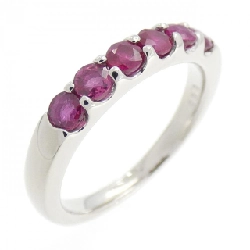 Nhẫn Ruby PT900 0.68CT