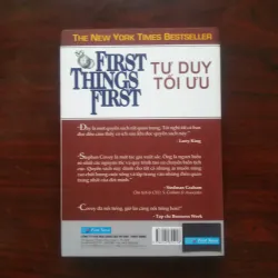 [Sách Quản Trị] First Things First - Tư Duy Tối Ưu (Stephen R. Covey) 1003125