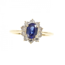 Nhẫn Sapphire K18YG 0.3CT 667657