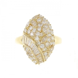 Nhẫn kim cương K18YG 0.97CT - Hàng hiệu Chính hãng 857084