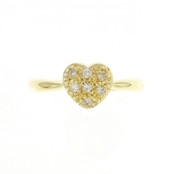 Nhẫn kim cương hình trái tim K18YG 0.07CT 671827