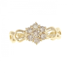 Nhẫn kim cương hoa K18YG 0.30CT 669240