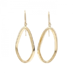 K18YG Bông tai - Hàng hiệu Chính hãng