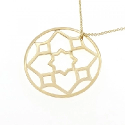 Dây chuyền Medallion Paloma Zellige Tiffany - Hàng hiệu Authentic 839617